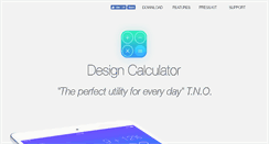 Desktop Screenshot of designcalculatorapp.com