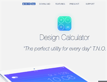 Tablet Screenshot of designcalculatorapp.com